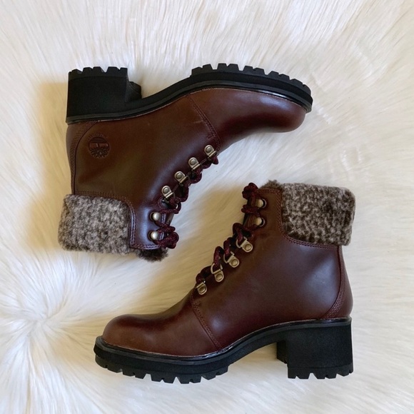 Timberland Brown Kinsley Waterproof Mid Hiker Boot - Picture 3 of 7